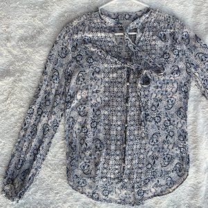 Lucky Brand Blouse with Bow